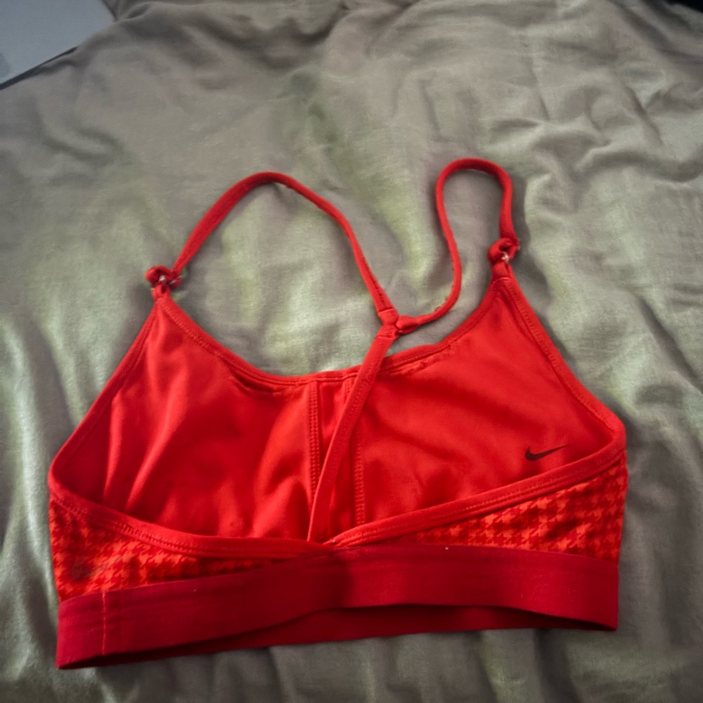 Nike Women's Vibrant Red Sports Bra
